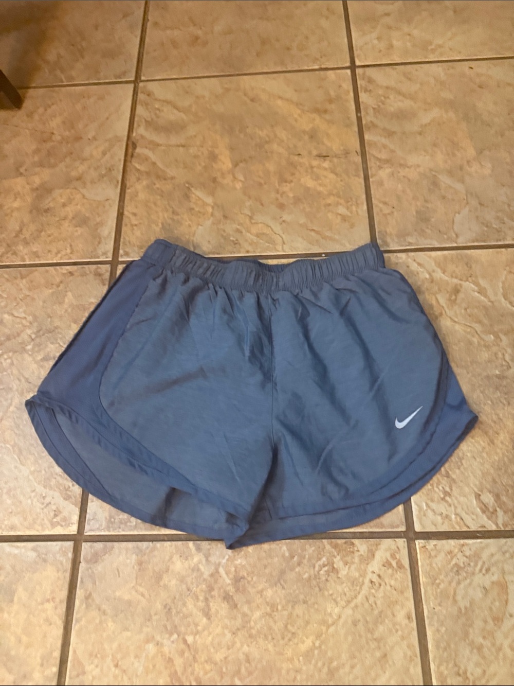 Nike Women's Slate Blue Athletic Running Shorts